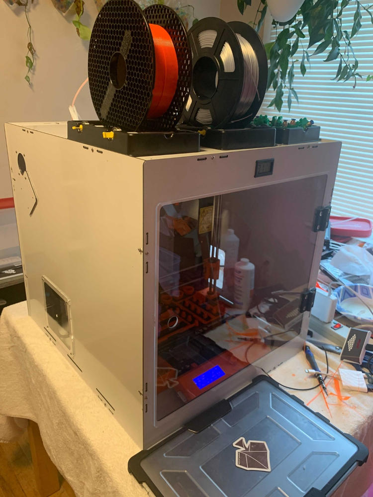 Next Gen Safety Enclosure for Prusa Style Printers - Customer Photo From Nathaniel Ben-Attar