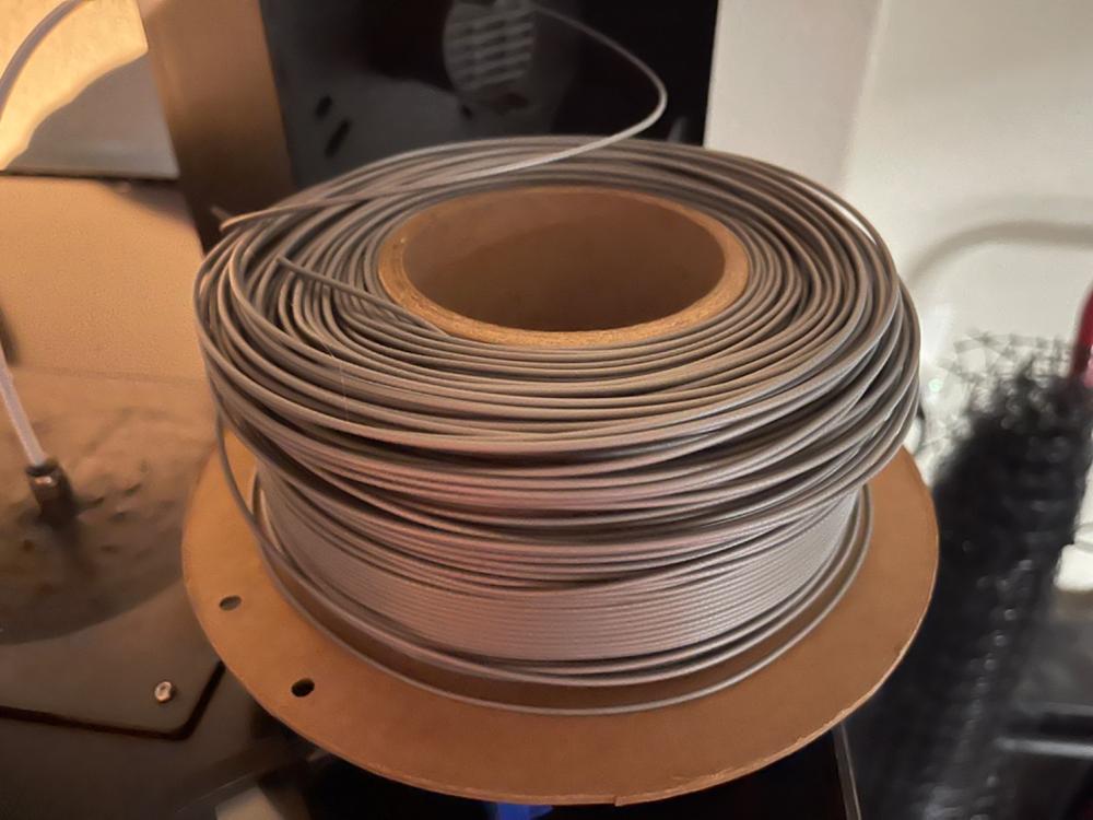 Jessie Premium PETG 1.75mm X Gun Metal Grey 1kg - Customer Photo From Héctor Quartino