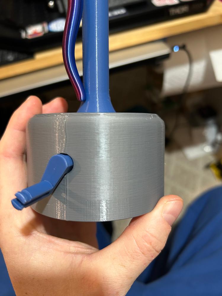 Jessie Premium PETG 1.75mm X Gun Metal Grey 1kg - Customer Photo From Peter Gobel