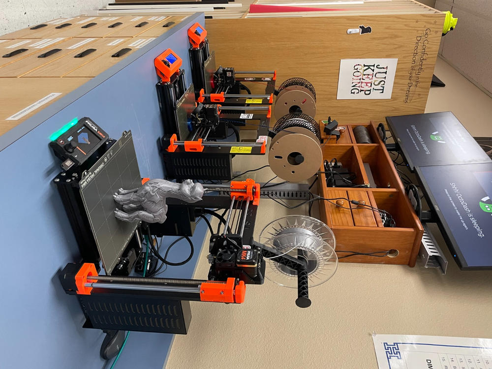 Original Prusa i3 MK4 3D printer - Customer Photo From Lake Pend Oreille School District