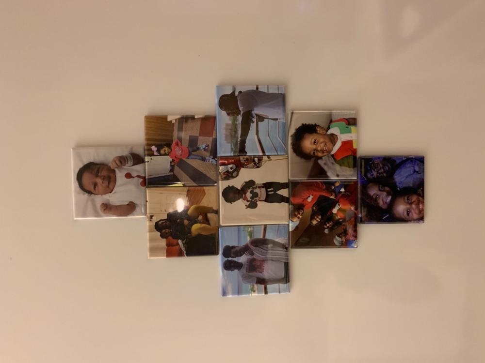 Square Photo Magnets - Customer Photo From Shauna C.