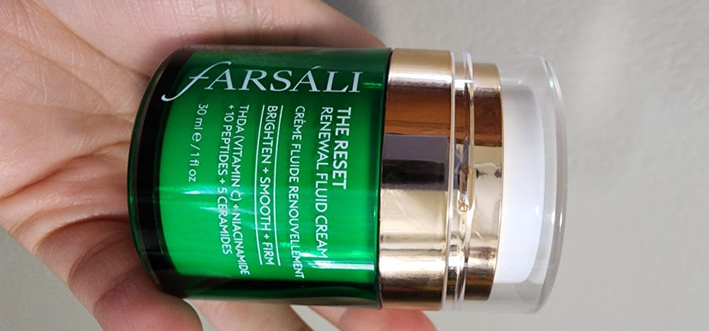 The Reset Renewal Fluid Cream - Customer Photo From Iqra