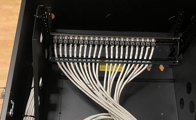 Shielded Patch Panel, 24 Port, 1U, Blank Modular - Customer Photo From David Diaz