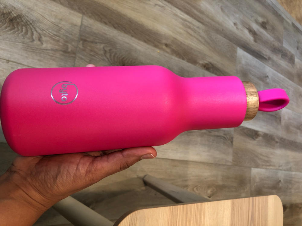 byta bottle - hot pink color - Customer Photo From Gursharan Salh