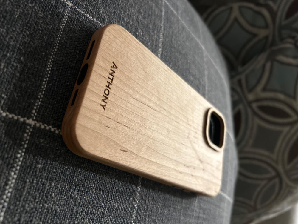 iPhone 14 Plus Wood Phone Case - Customer Photo From Anthony Aguilar