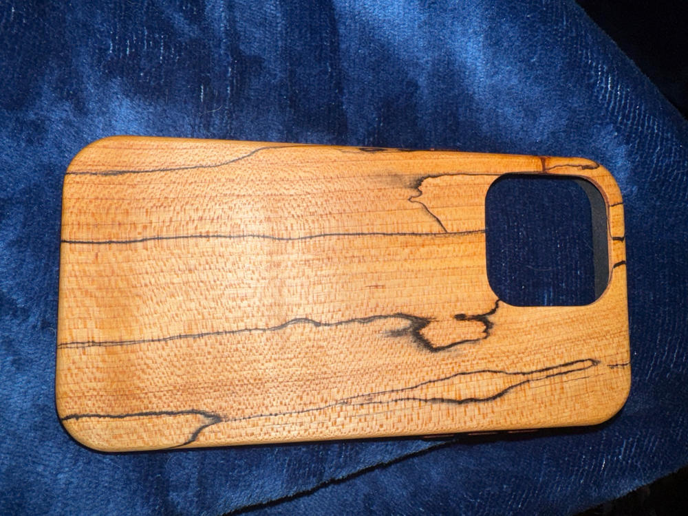 iPhone 15 Pro Max Wood Phone Case - Customer Photo From Tyler Stilwell