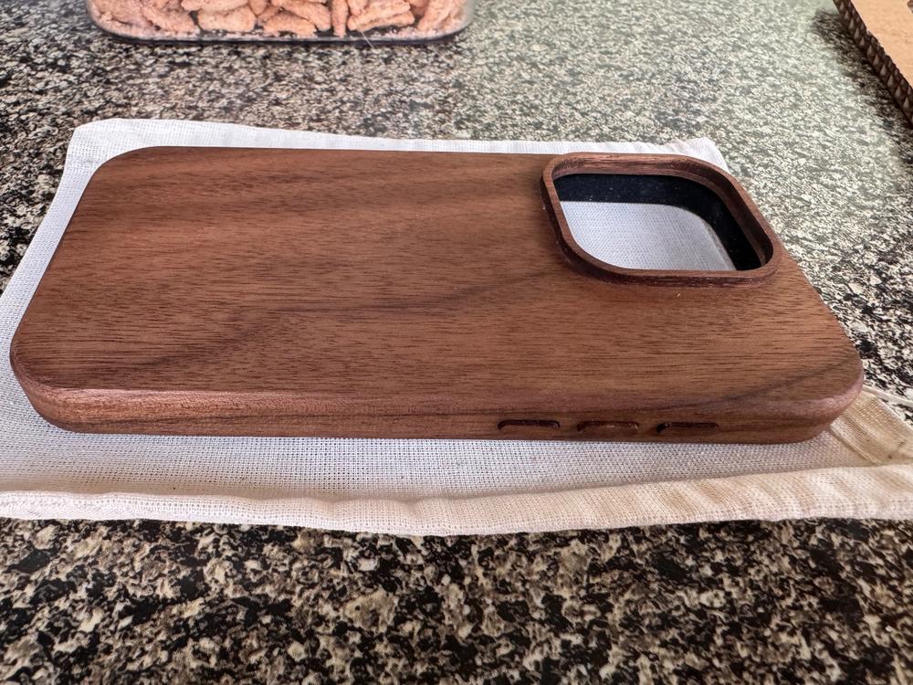iPhone 15 Pro Wood Phone Case - Customer Photo From Anonymous