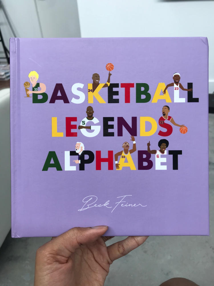 Basketball Legends Alphabet Book - Customer Photo From Kandace Richards