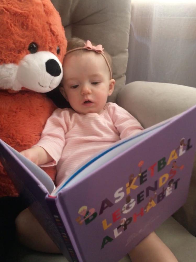 Basketball Legends Alphabet Book - Customer Photo From Ashley S.
