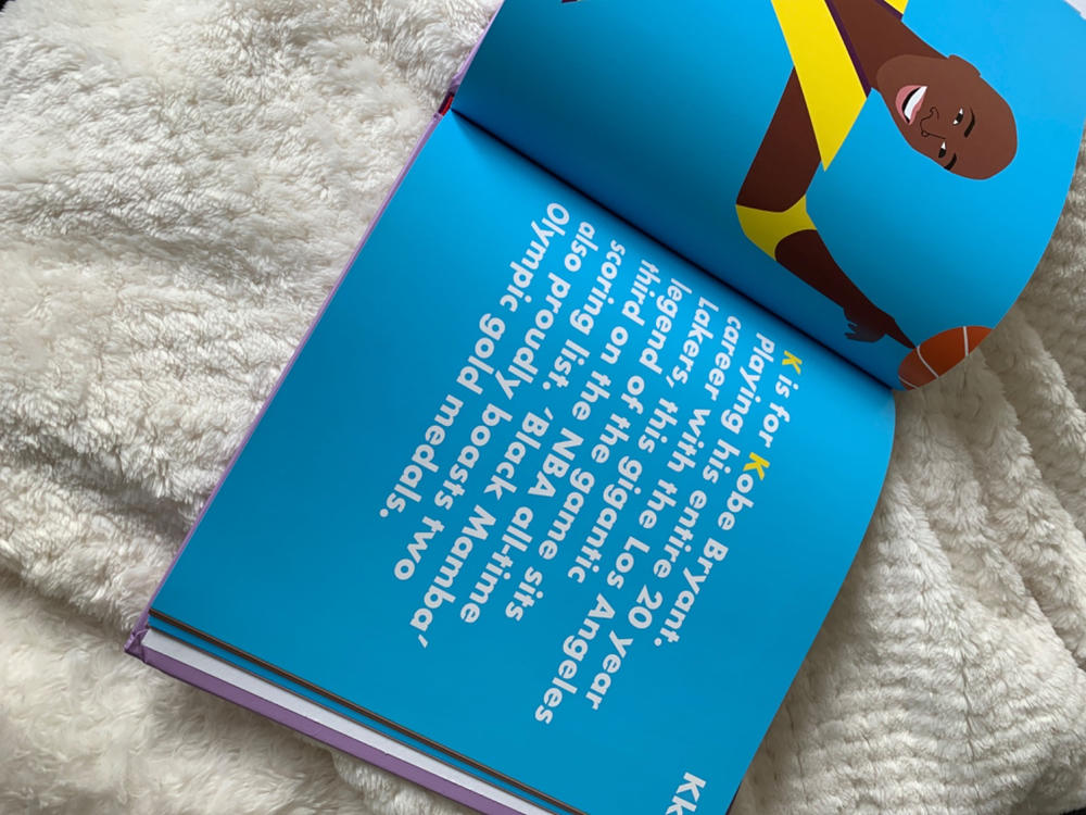 Basketball Legends Alphabet Book - Customer Photo From tomoko matsukawa