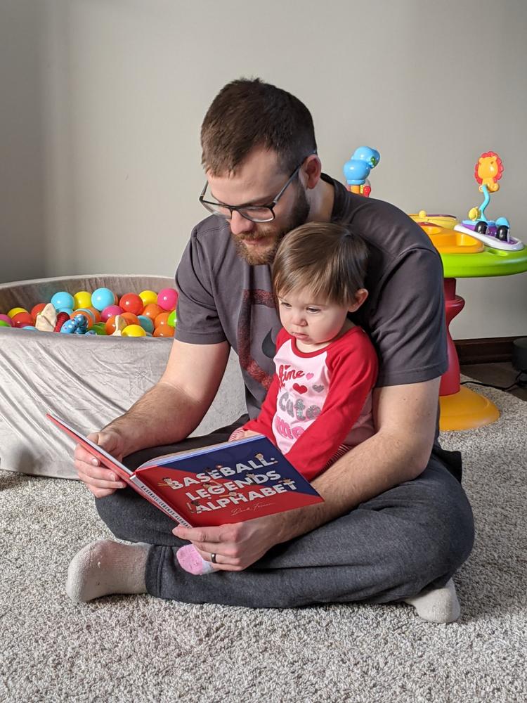 Baseball Legends Alphabet Book - Customer Photo From Kaeley Smith