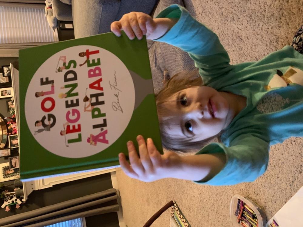 Golf Legends Alphabet Book - Customer Photo From Rachel Bankes