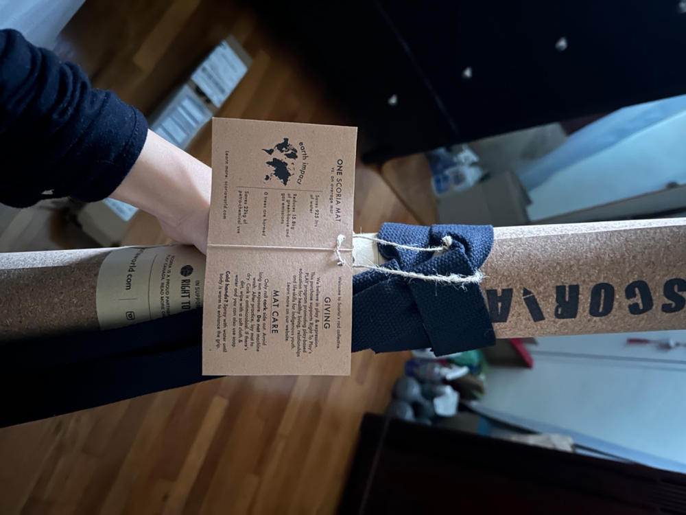 Travel Essential Cork Yoga Mat | 2MM - Customer Photo From Alex Parada