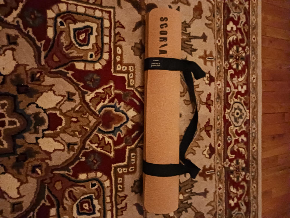 X-TALL Cork Yoga Mat | 6′7 | 4.5MM - Customer Photo From William Daniels