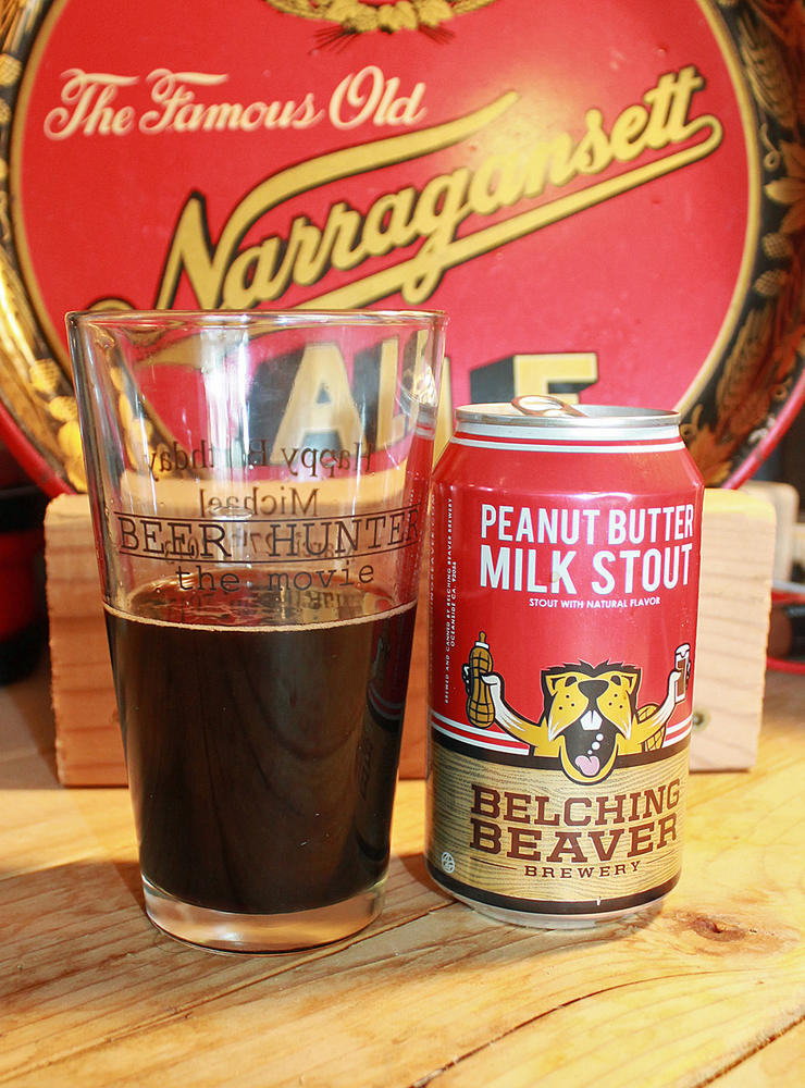 Belching Beaver Peanut Butter Milk Stout - Customer Photo From John Staradumsky