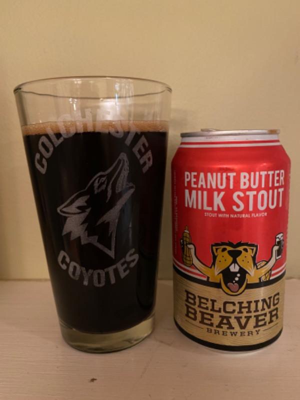 Belching Beaver Peanut Butter Milk Stout - Customer Photo From Christopher Stoneman