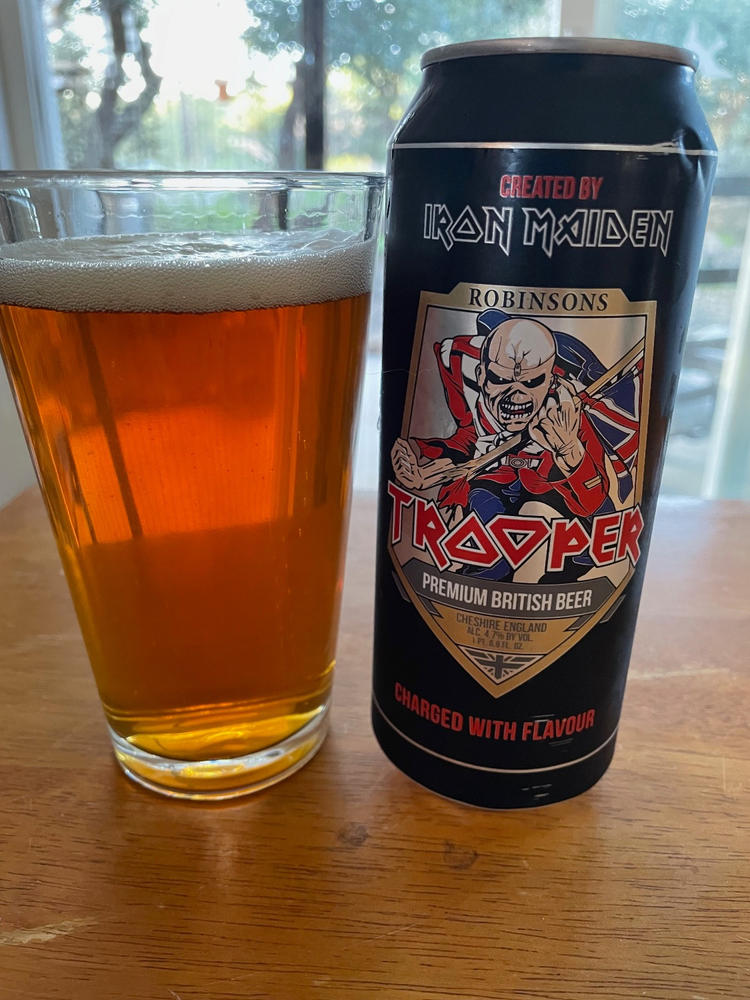 Robinsons Trooper Ale (Iron Maiden Beer) - Customer Photo From Jeff Johnson