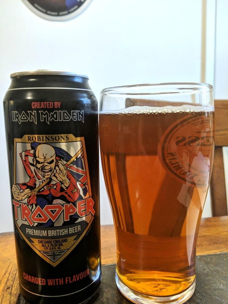 Robinsons Trooper Ale (Iron Maiden Beer) - Customer Photo From Jason Smith