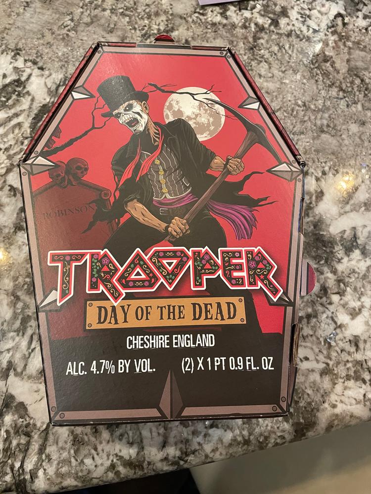 Iron Maiden Trooper Day of the Dead Coffin Pack (Shipping Incl) - Customer Photo From CHAD