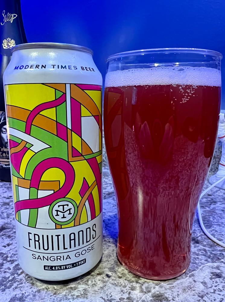 Modern Times Fruitlands Sangria Gose - Customer Photo From Matthew S