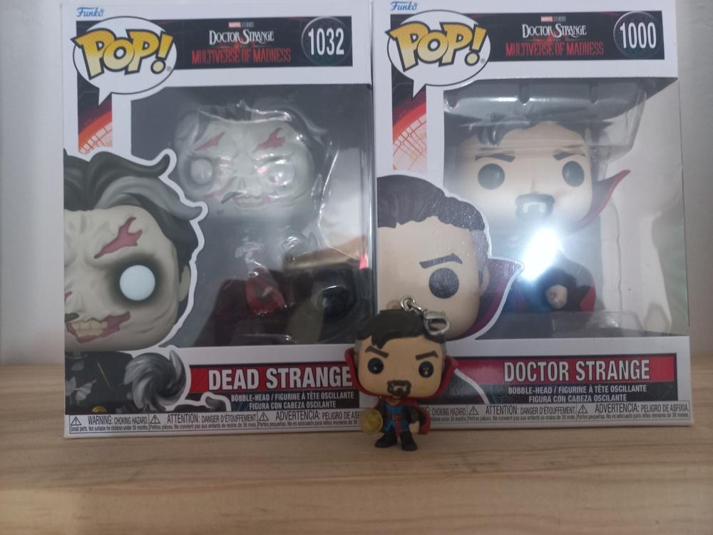 Funko Pop Keychain: Doctor Strange Multiverse of Madness - Doctor Strange Llavero - Customer Photo From ORLANDO F.