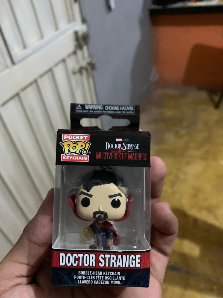 Funko Pop Keychain: Doctor Strange Multiverse of Madness - Doctor Strange Llavero - Customer Photo From Fabiola G.