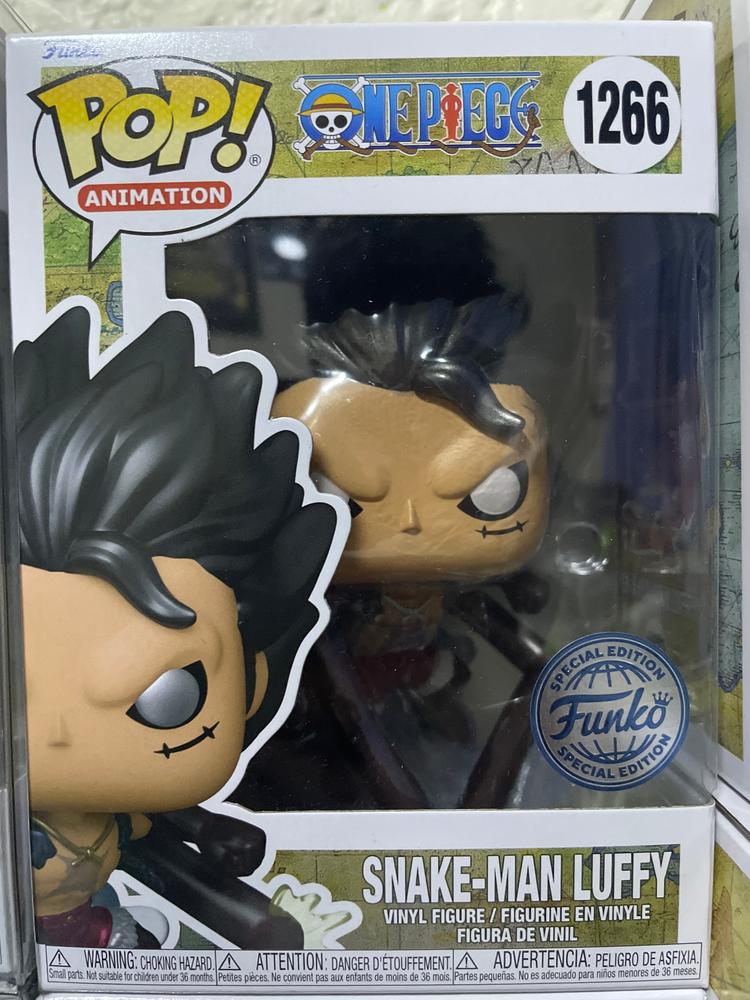 Funko Pop Animation: One Piece - Luffy Snake Man Metalico Exclusivo - Customer Photo From Josue G.