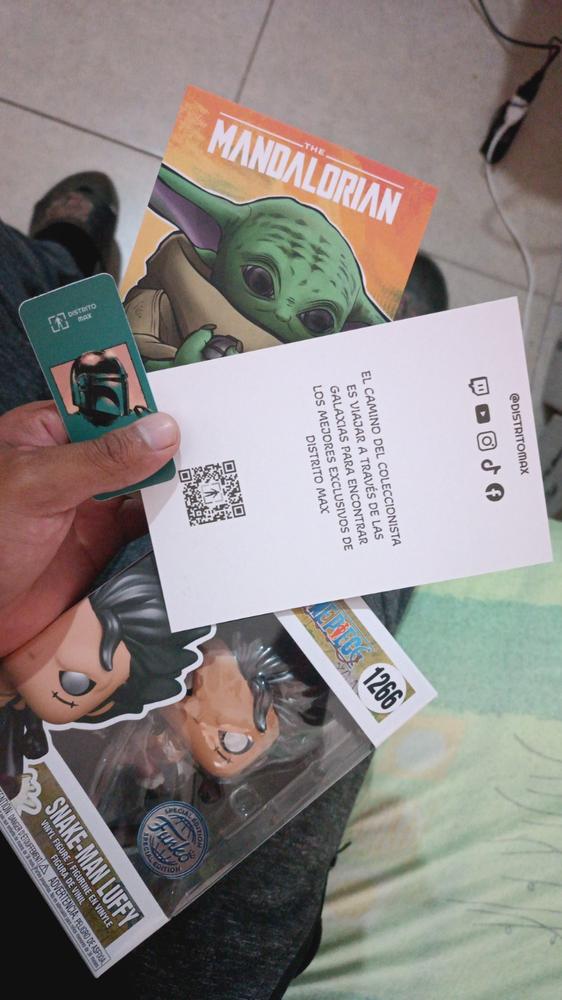 Funko Pop Animation: One Piece - Luffy Snake Man Metalico Exclusivo - Customer Photo From David U.