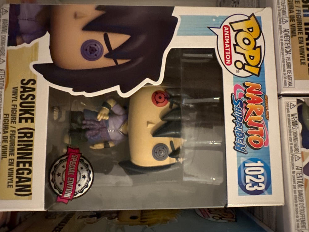 Funko Pop Animation: Naruto Shippuden - Sasuke Uchiha con Amaterasu Glow Exclusivo Funko Shop - Customer Photo From Dario A.