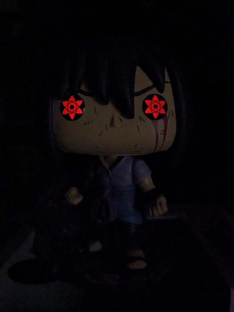 Funko Pop Animation: Naruto Shippuden - Sasuke Uchiha con Amaterasu Glow Exclusivo Funko Shop - Customer Photo From Roberto C.
