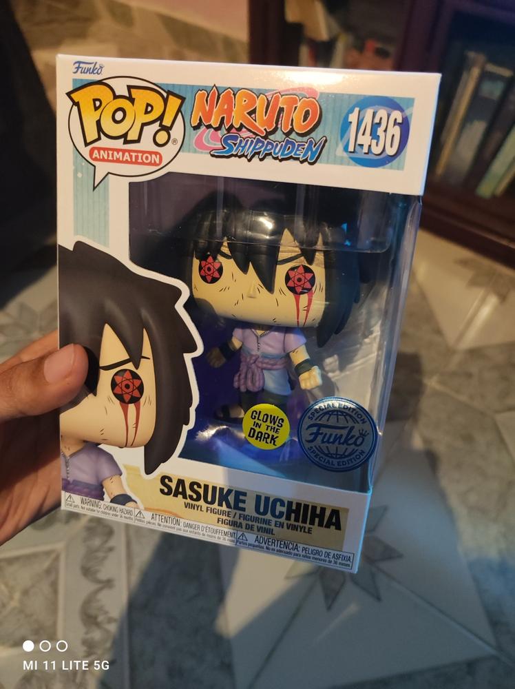 Funko Pop Animation: Naruto Shippuden - Sasuke Uchiha con Amaterasu Glow Exclusivo Funko Shop - Customer Photo From Álvaro V.