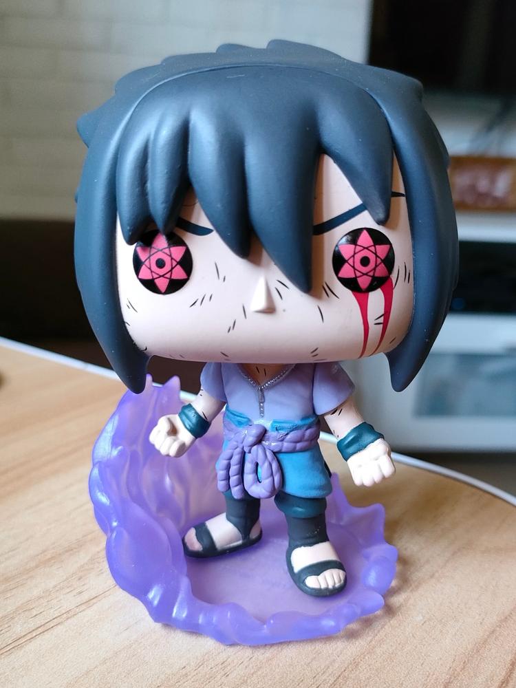Funko Pop Animation: Naruto Shippuden - Sasuke Uchiha con Amaterasu Glow Exclusivo Funko Shop - Customer Photo From Roberto C.