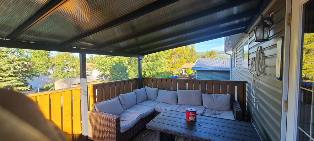 Patio and Deck Cover Awnings - Customer Photo From frikdude@gmail.com
