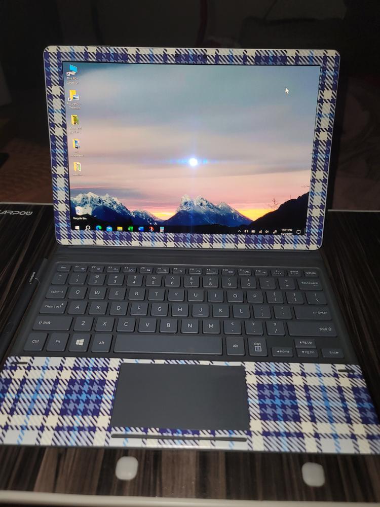 Samsung Galaxy Book 12" Custom Wraps & Skins - Customer Photo From Cindy K