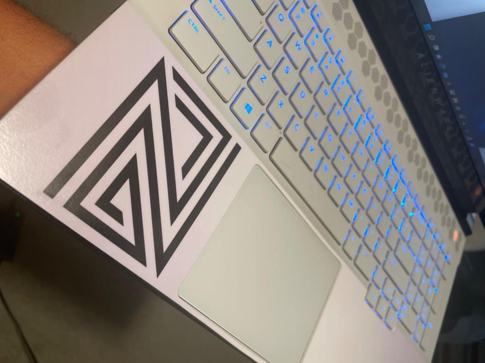 Alienware M17 R2 (2019) Custom Wraps & Skins - Customer Photo From Torrance Hill