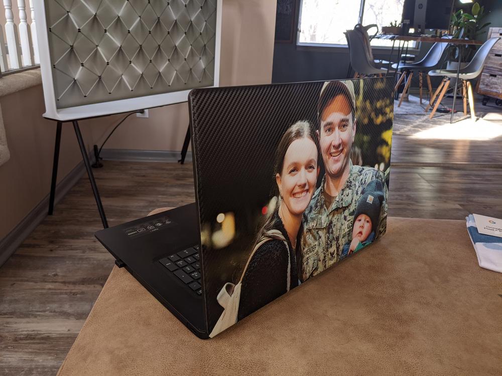 Universal Laptop 17" Custom Wraps & Skins - Customer Photo From Darin Hochwender