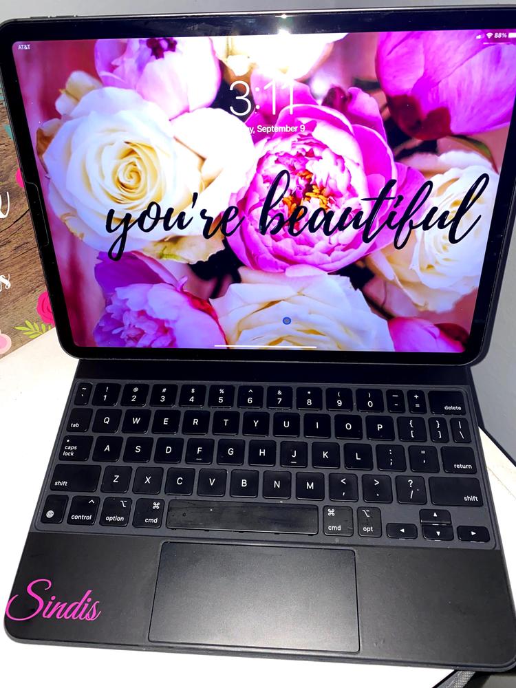 Apple Magic Keyboard iPad Pro 11" (2020) Custom Wraps & Skins - Customer Photo From Sindis