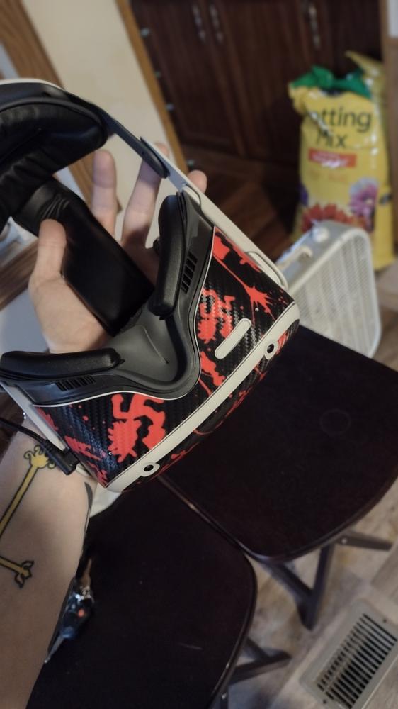 Meta Oculus Quest 2 Custom Wraps & Skins - Customer Photo From Nick Whitecotton