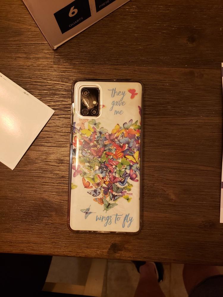 Samsung Galaxy A71 Custom Wraps & Skins - Customer Photo From Bryan Archibald