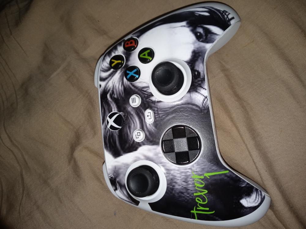 Microsoft Xbox Series X and S Controller Custom Wraps & Skins - Customer Photo From Trevor Eures