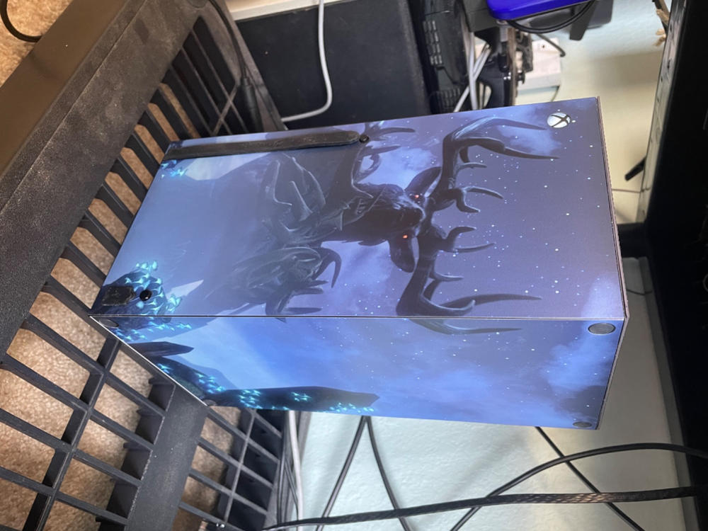 Microsoft Xbox Series X Bundle Custom Wraps & Skins - Customer Photo From Keva Alvarado-Yule