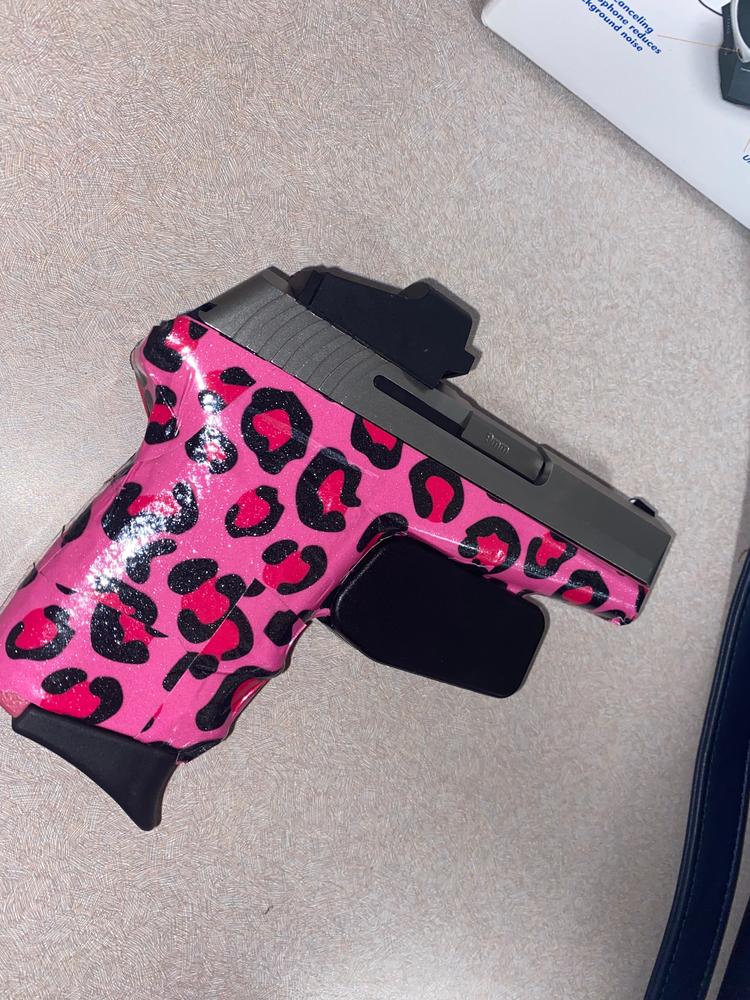 Cow Print Skin For Gun Wraps Pistol — MightySkins