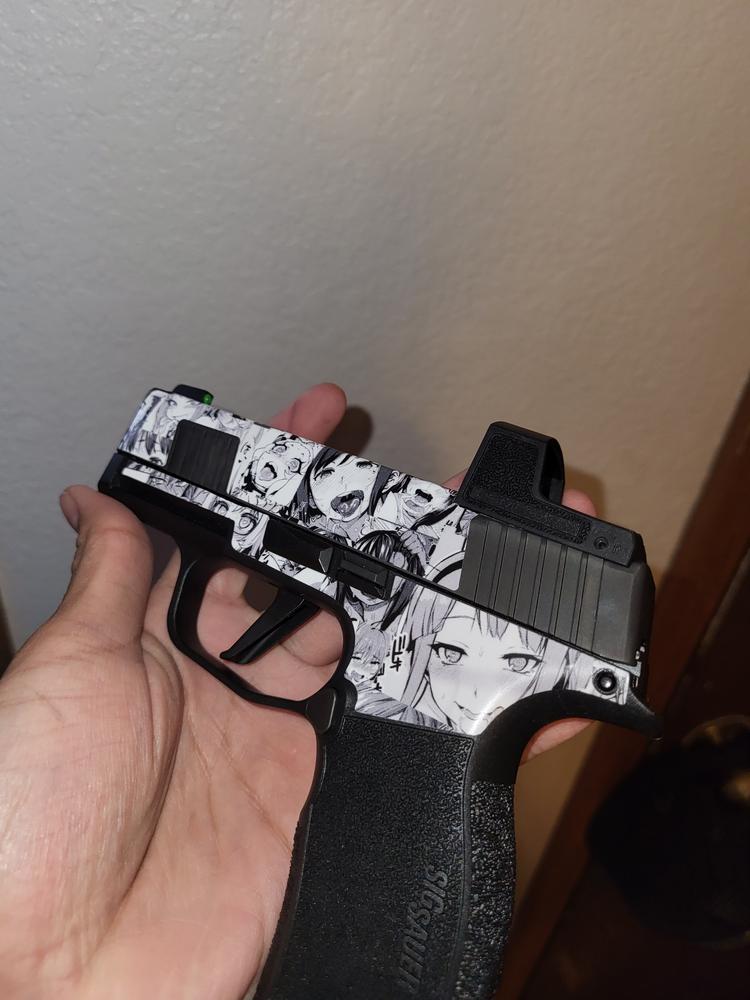 thumbnail image 2 of GunSkins Precut Vinyl Wrap For Sig Sauer P365 Macro - Easy Install Pistol Skin 2 of 13