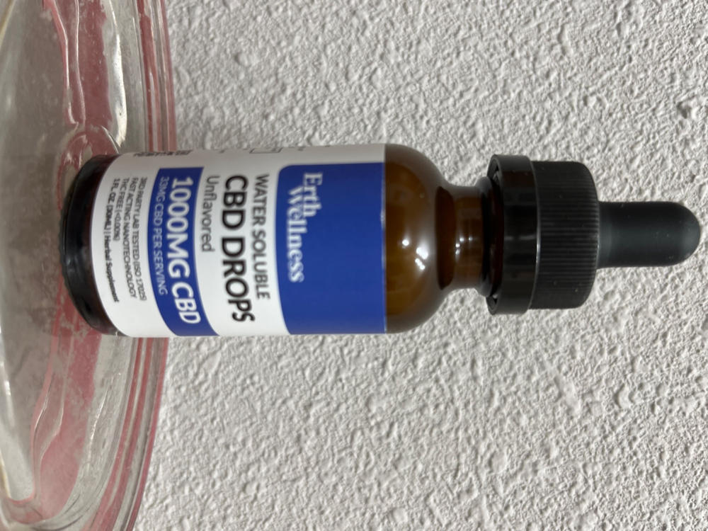 Water Soluble CBD Tincture - Unflavored - THC Free - Customer Photo From Eric LeStrange
