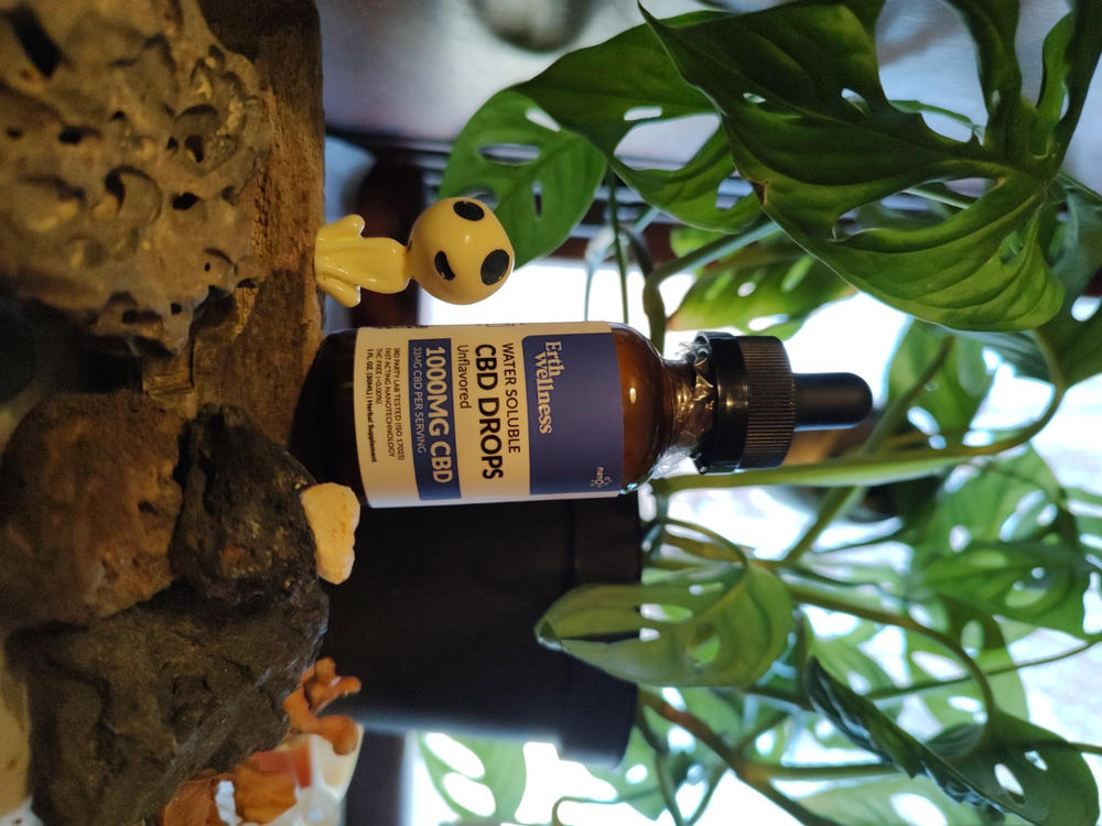 Water Soluble CBD Tincture - Unflavored - THC Free - Customer Photo From Charlotte Troup