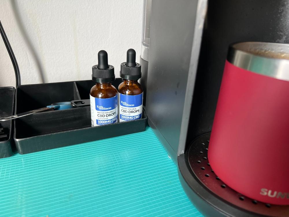 Water Soluble CBD Tincture - Unflavored - THC Free - Customer Photo From Anonymous