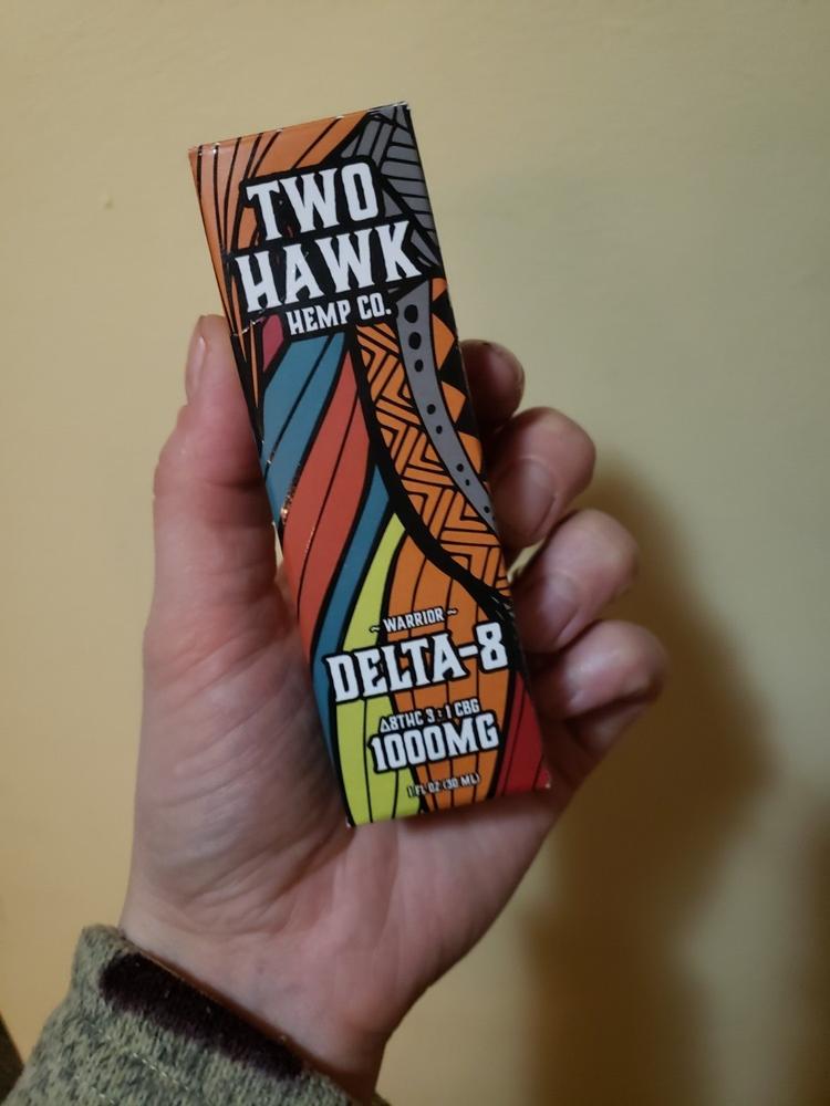 Native Extracts - "Warrior" - Delta-8 4 : 1 CBG Tincture - 3000mg (High Potency) - Customer Photo From Anonymous