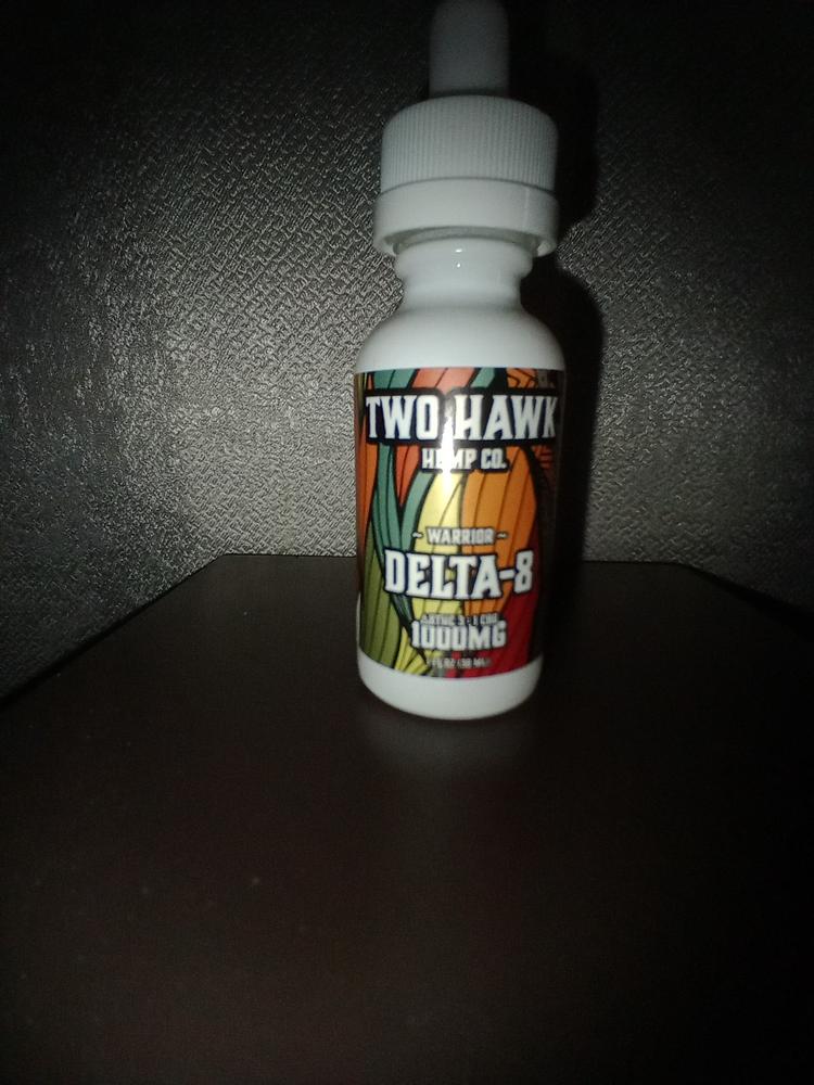 Native Extracts - "Warrior" - Delta-8 4 : 1 CBG Tincture - 3000mg  (High Potency) - Customer Photo From Anonymous