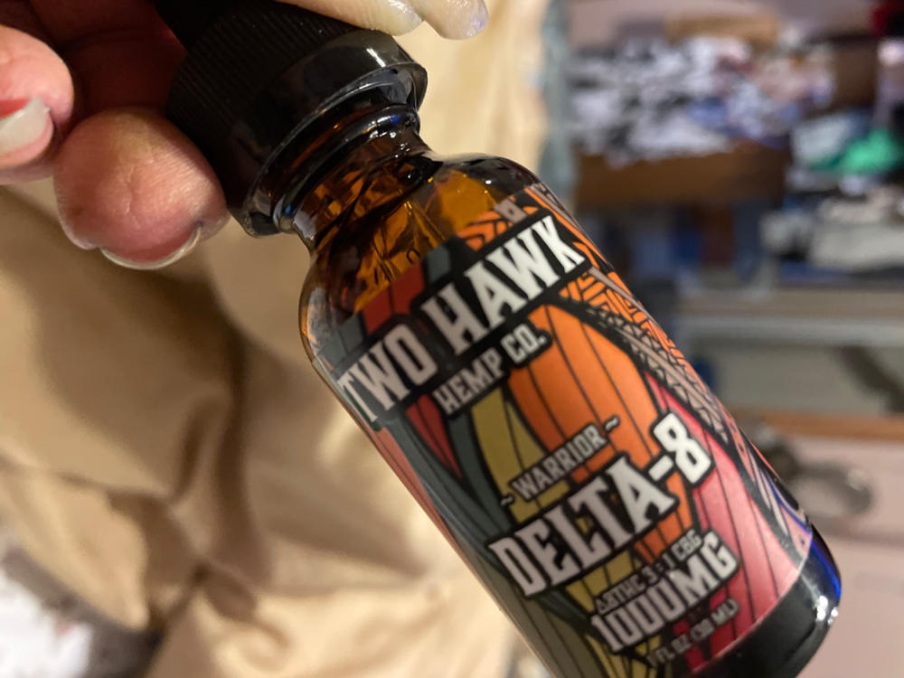 Native Extracts - "Warrior" - Delta-8 4 : 1 CBG Tincture - 3000mg  (High Potency) - Customer Photo From Anonymous
