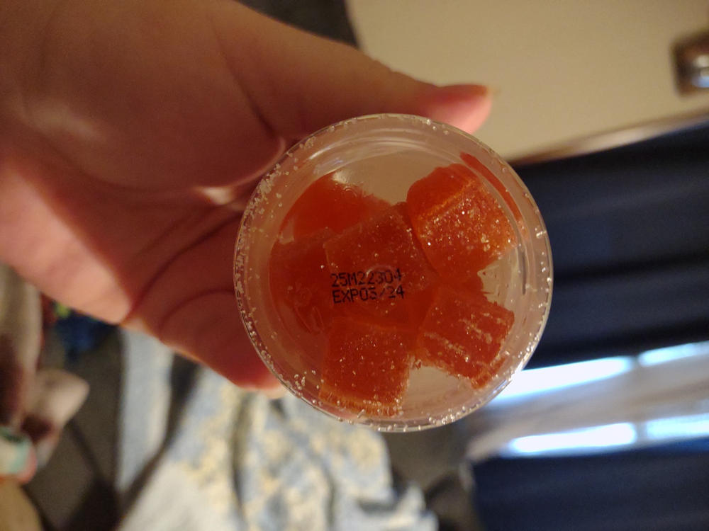 "Warrior" - 800mg Delta-8 : 200mg CBG - Mango (Recover) - Customer Photo From Jessica Reintzell